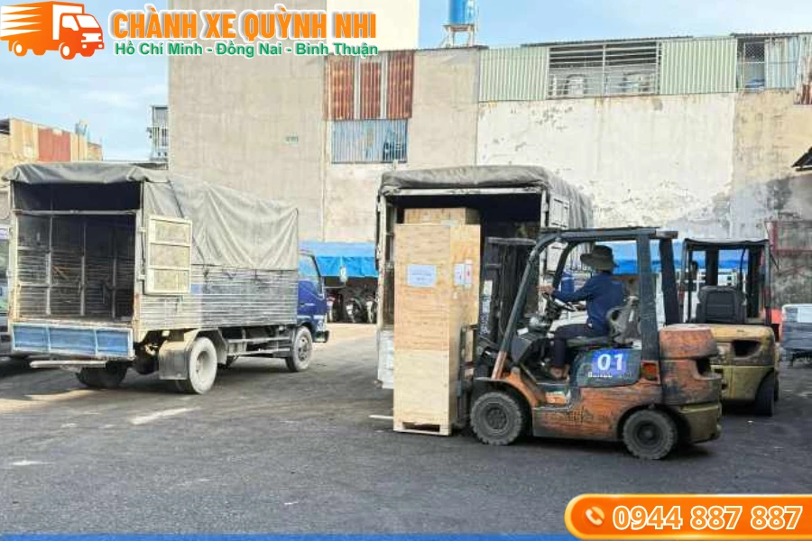 Lựa chọn chành xe uy tín giúp hàng hóa được tiếp nhận, vận chuyển