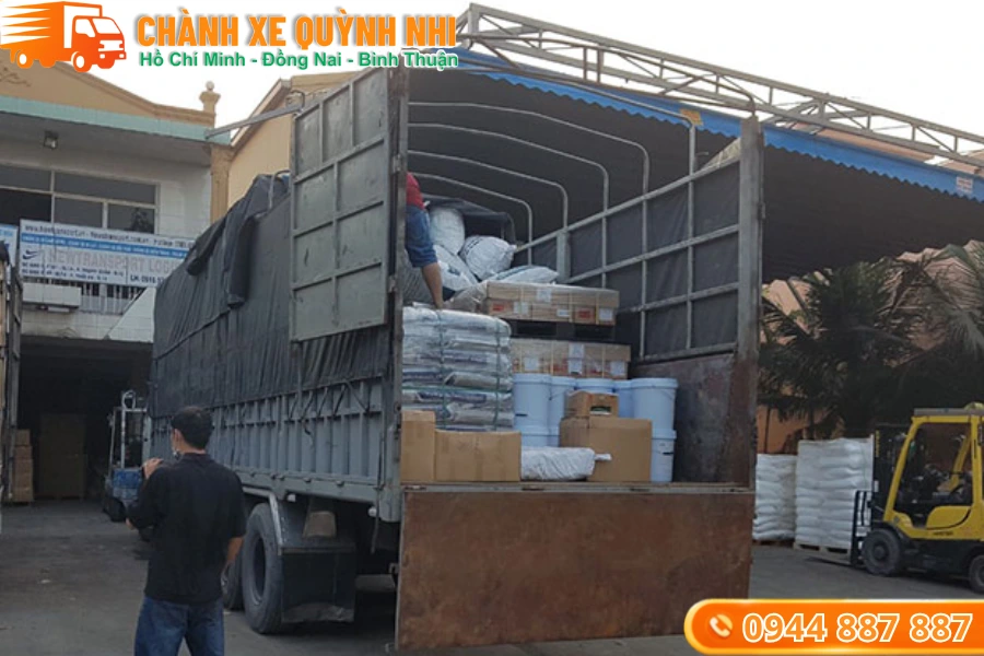 Xe tải chành xe Cần Thơ đi Bình Dương vận chuyển trong ngày