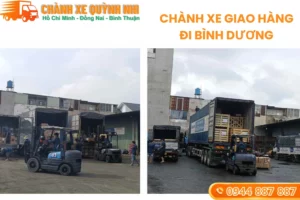 Chành xe giao hàng đi Bình Dương hỗ trợ giao nhận tận nơi