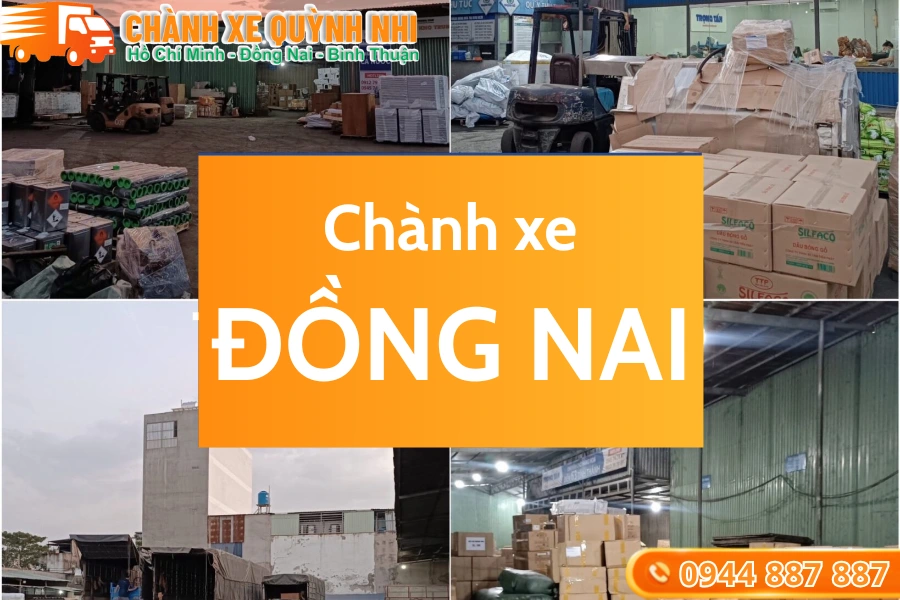 Gợi ý chành xe Sài Gòn Đồng Nai gửi hàng nhanh, giá rẻ
